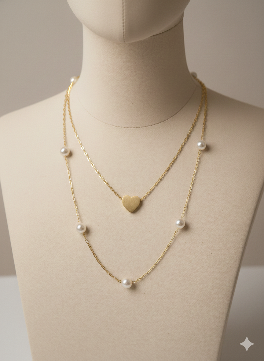 The Dream Girl Logo ( double neckchain)