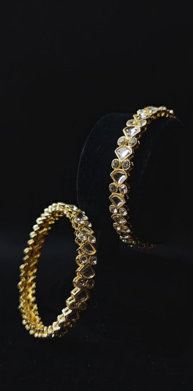 Kundan Crystal Kada (Crystal)