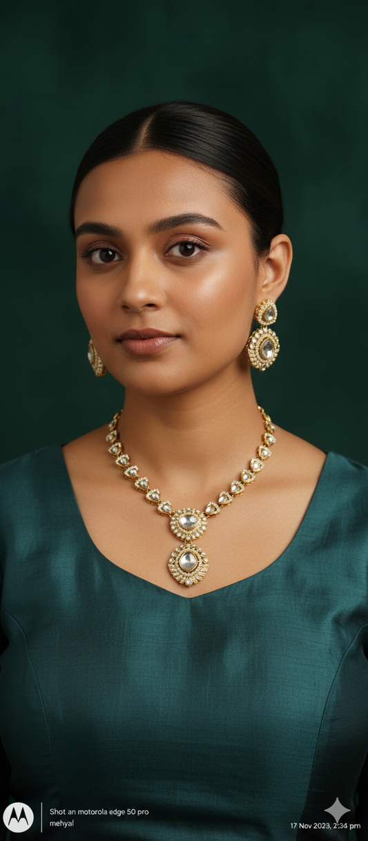 Single Crystal Moissanite Set