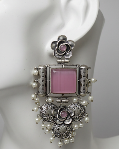 Antique Silver plated Earrings