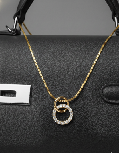 Link Up & Shine (double ring chain)