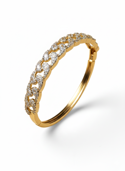 Rose Gold Goddess vine kada