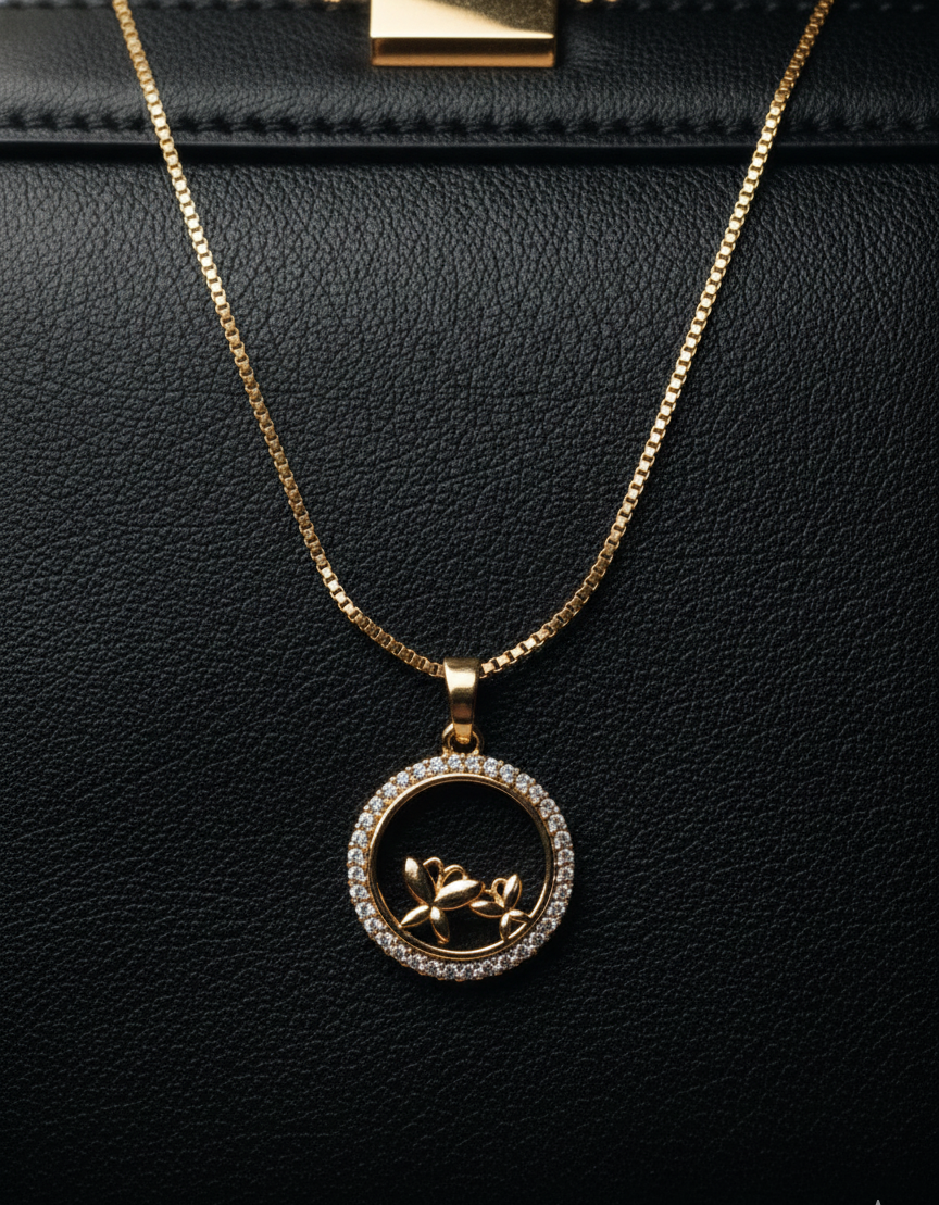 Metamorphosis ( elegant flower neckchain)