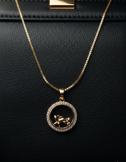 Metamorphosis ( elegant flower neckchain)