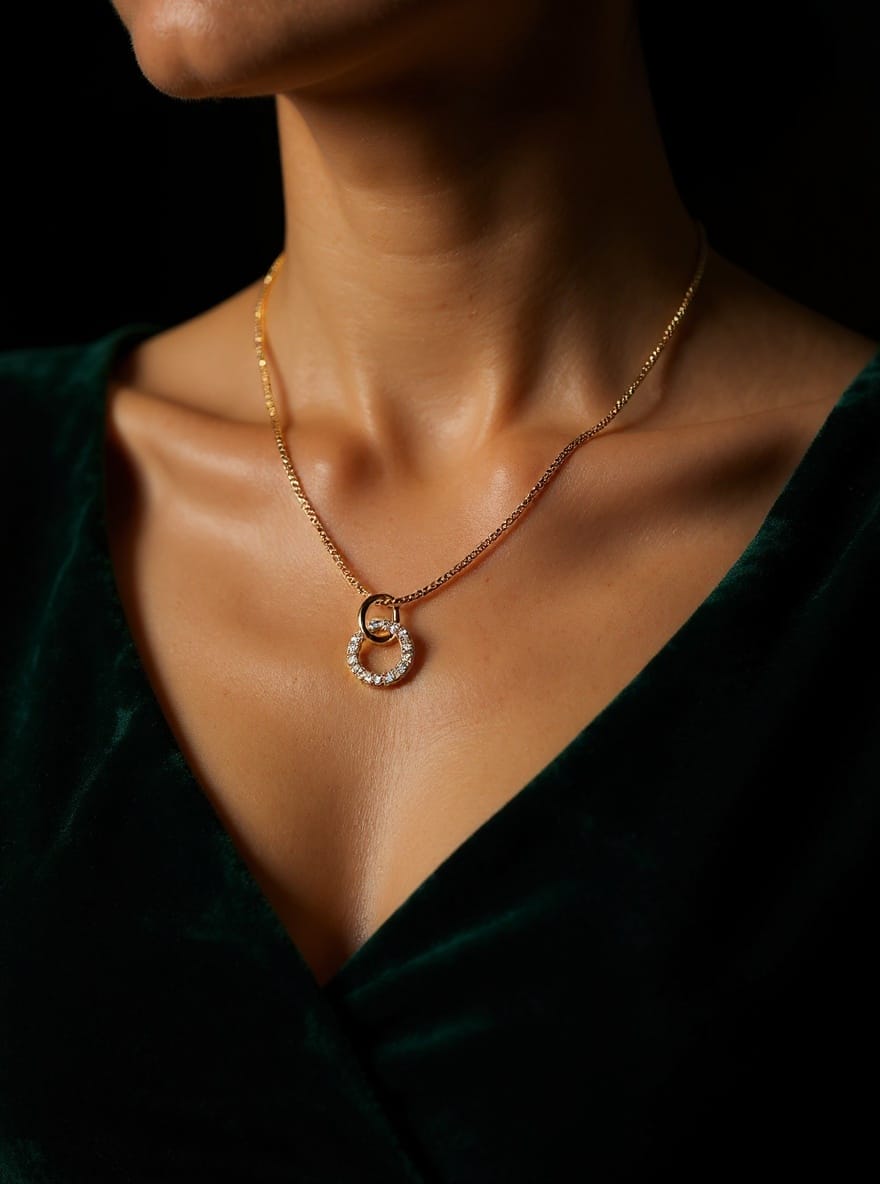 Link Up & Shine (double ring chain)