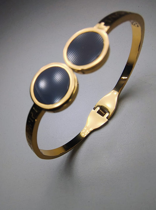 Cosmic Orbit Bangle (anti-tarnish bracelet)